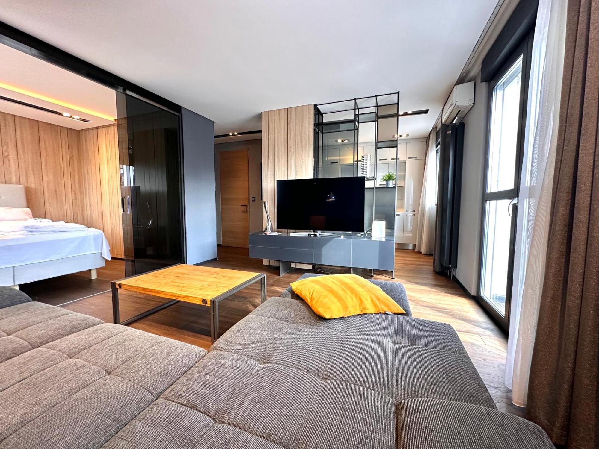 בודפשט Riverside Luxury Panorama Home - Smarttv, Fastwifi מראה חיצוני תמונה